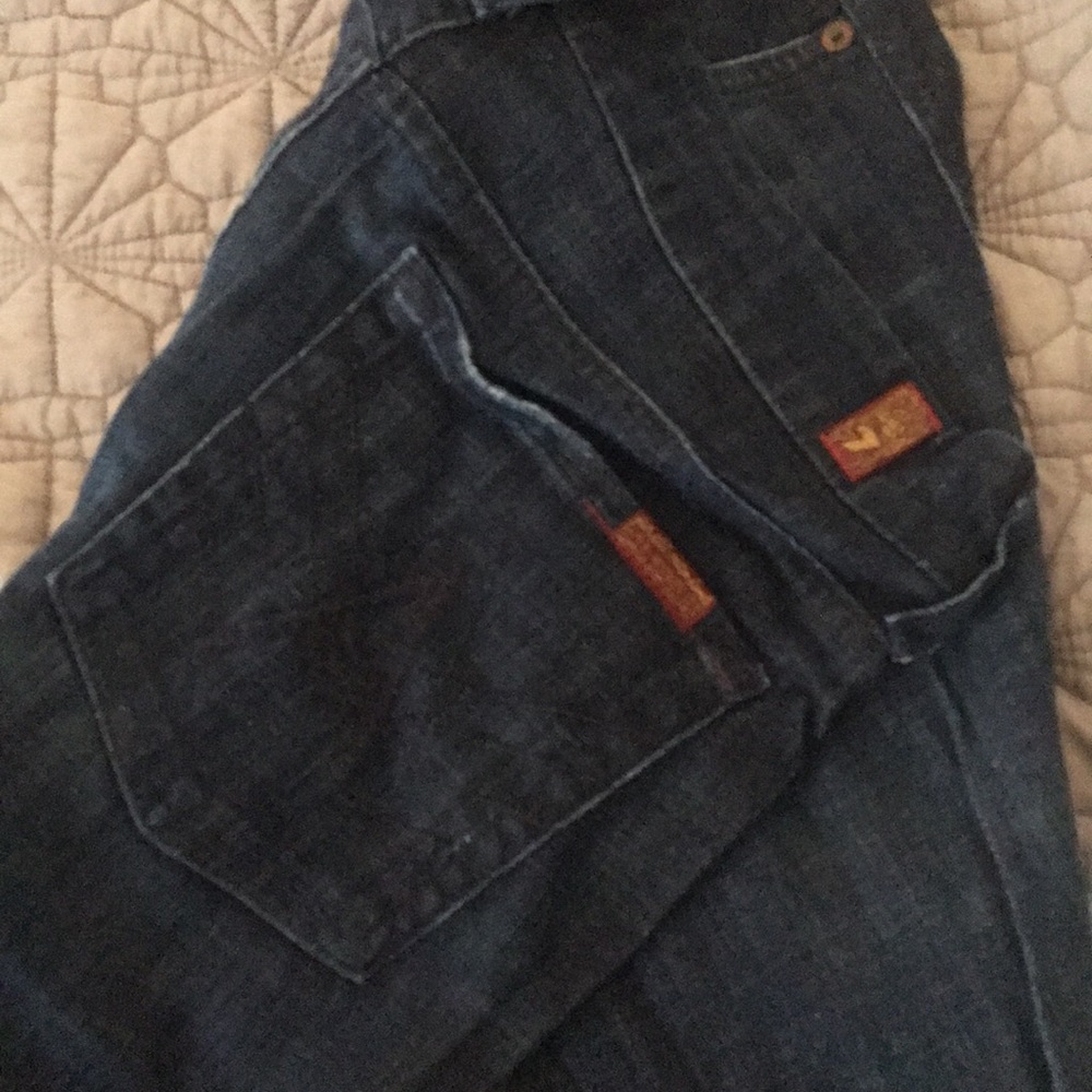 Lightly worn for all mankind jeans